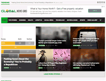 Tablet Screenshot of globalnewsgrid.com